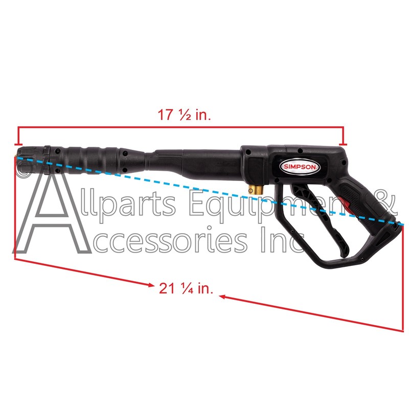 80147 OEM Simpson OR342 22mm Front Load 3450 PSI Pressure Washer Trigger Gun gallery
