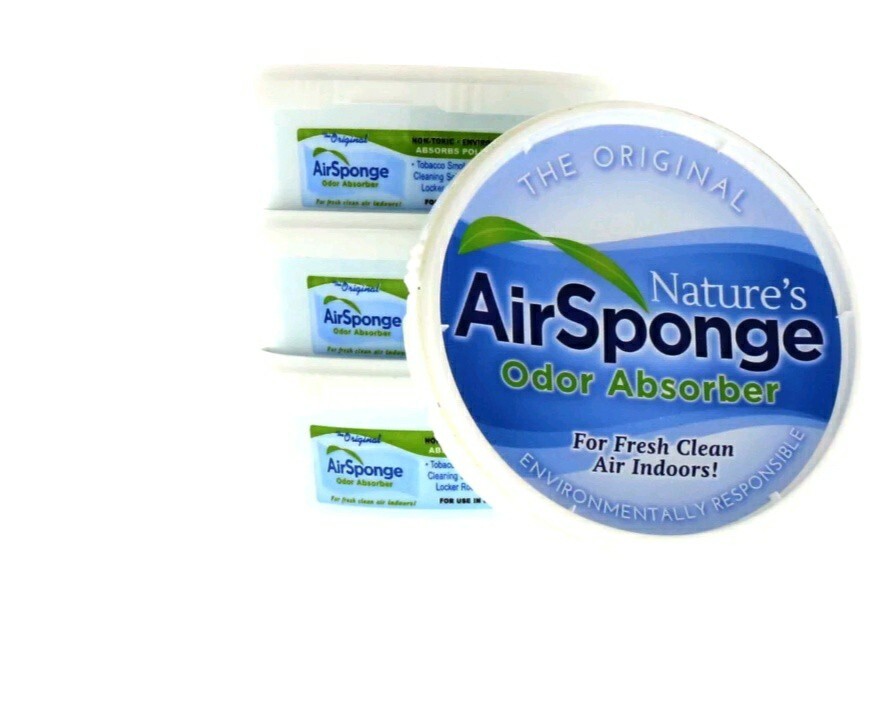 (4 Pack ) Nature's Air Sponge No Scent Odor Absorber ~ New gallery