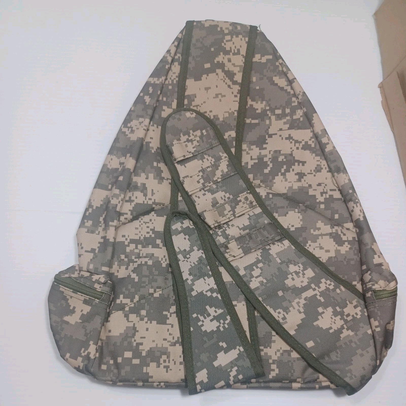 Triangle Sling Crossbody Bag Backpack - ARMY - NEW 2
