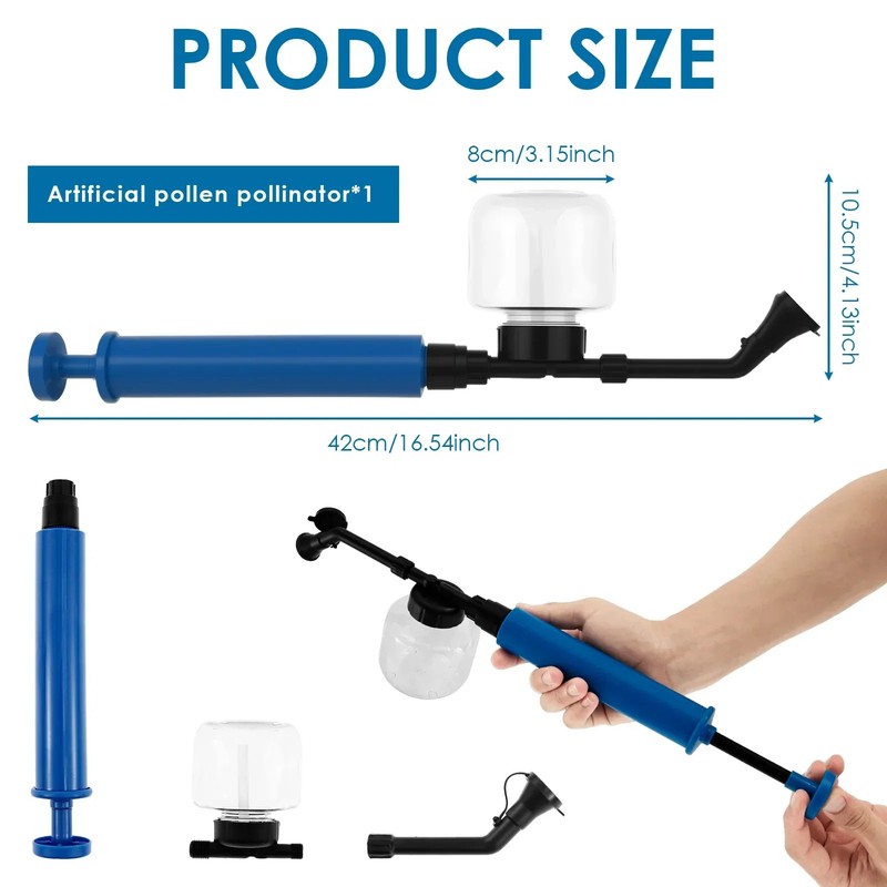 Adjustable Push-Pull Powder Duster Air Pump Sprayer for Fine Powder & Diatomaceo gallery