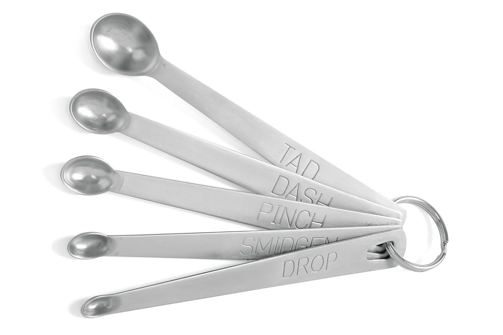 Measuring Spoons 18/10 Stainless Steel Mini Set 5 Pc Pinch Smidgen Dash Norpro gallery