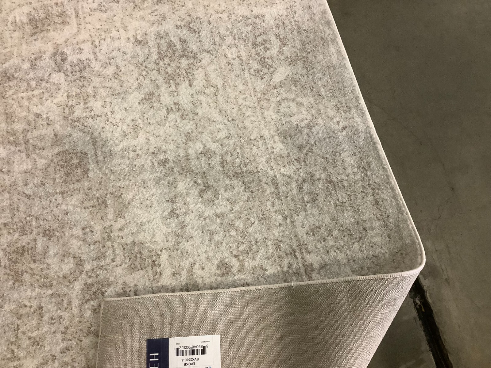 IVORY / TAUPE 6'-7" x 9'-0" Broken Thread Rug Reduced Price 1172677386 EVK256E-6 gallery