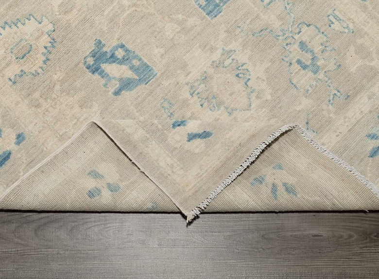 3.9 x 5.9 ft Hand Knotted Oushak Rug gallery