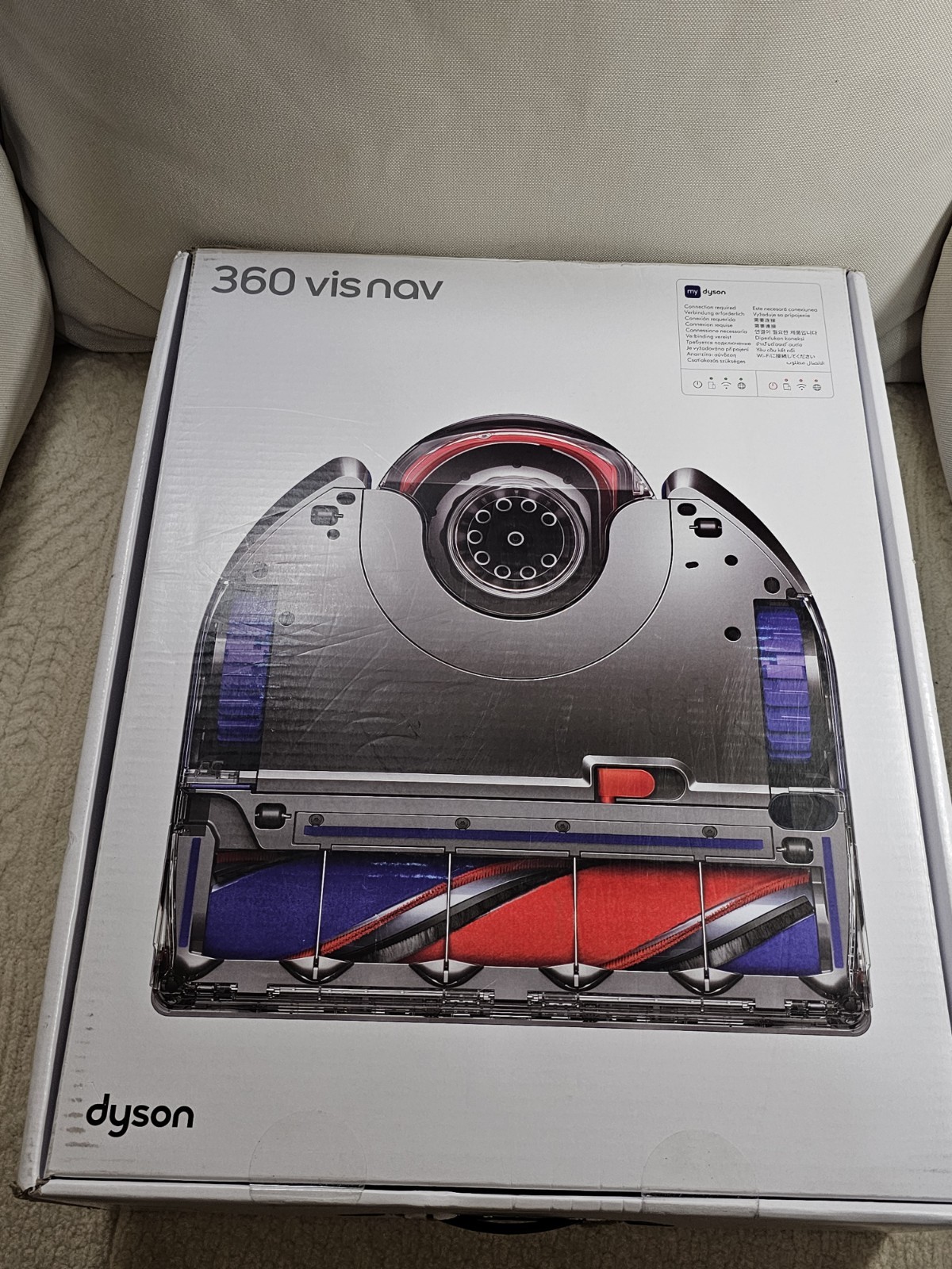 Dyson 360 Vis Nav Robot Vacuum Cleaner New Sealed In Box Authentic Fast Shipping gallery