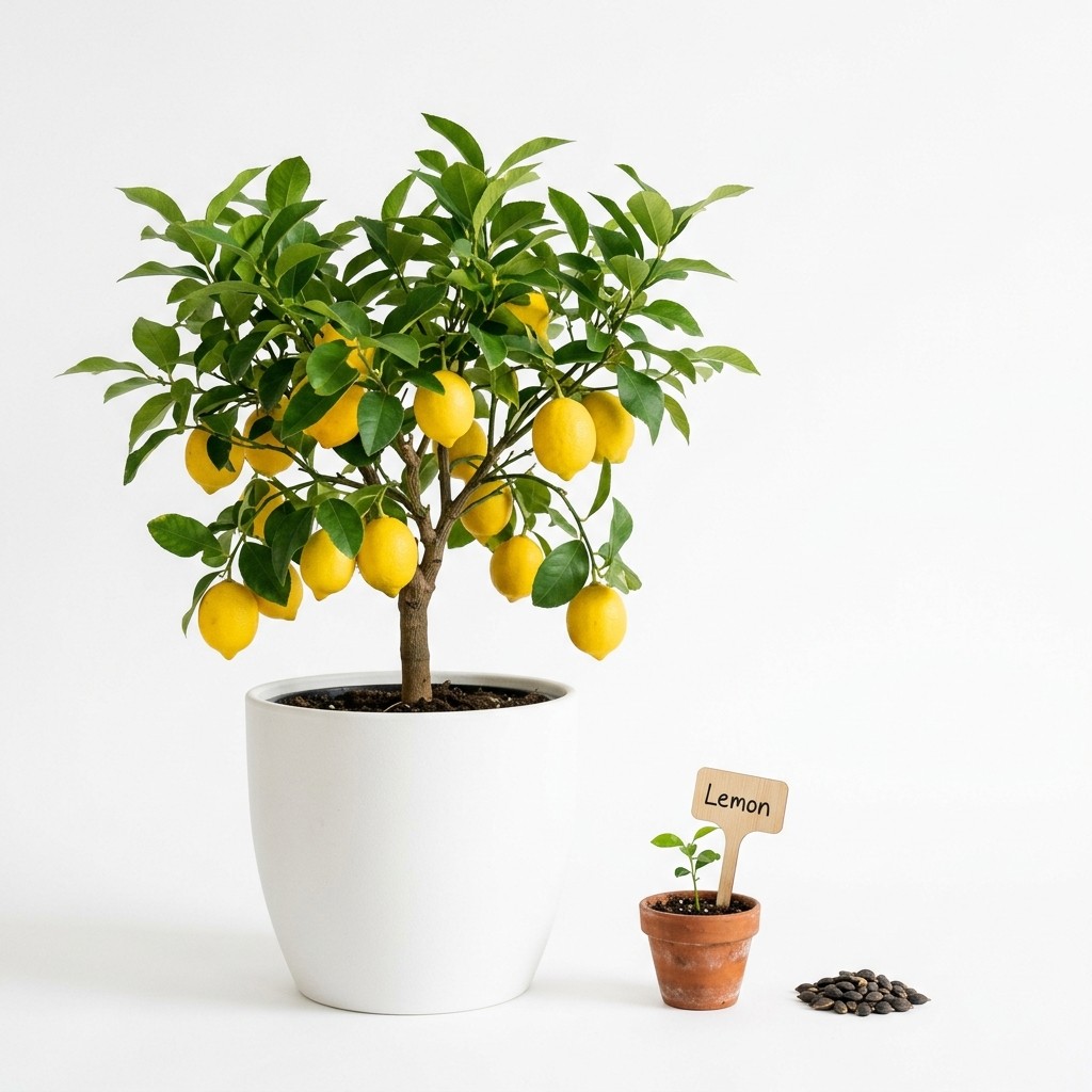 100 carefully packed Lemon Seeds For Planting, Heirloom Fruit Tree, Easy gallery