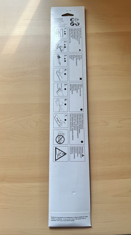 Echo 14A0CD3752 OEM Guide Bar 14" 3/8LP .050 52DL – New in Sealed Package gallery
