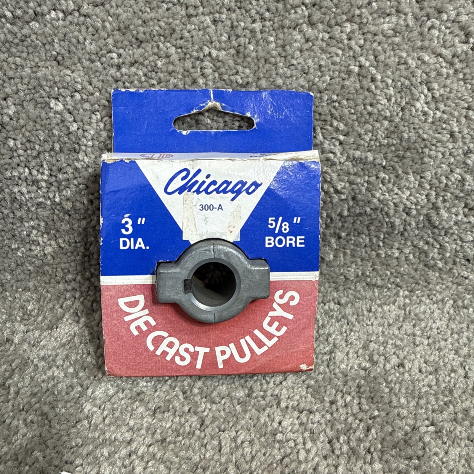 Chicago Die Casting 3 In. x 5/8 In. Single Groove Pulley 300A6 Chicago Die gallery