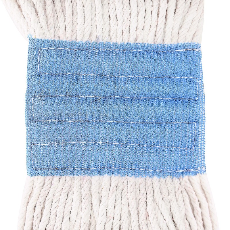 Loop-End Cotton String Heavy Duty Mop Head Refills 6 inch Headband Replacement gallery