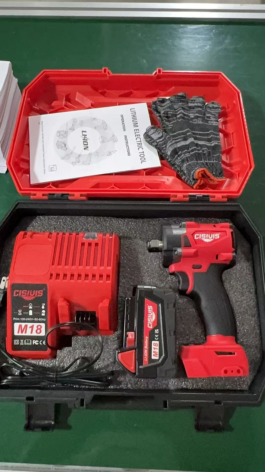 Electric Impact Wrench High Torque Impact Gun 1/2" Impact Wrench For Milwaukee gallery