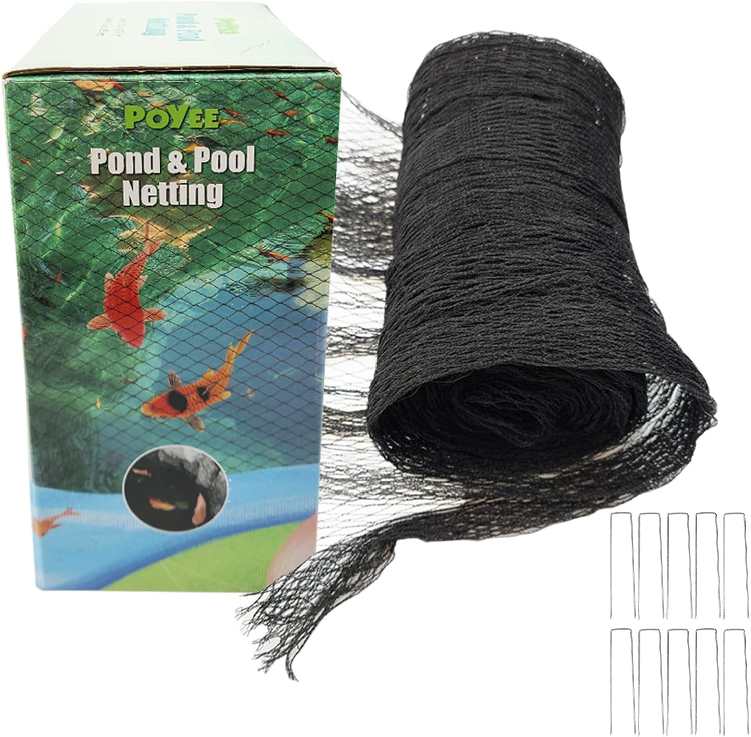 10X10Ft Pond Netting for Leaves Leaf Net Cover Pond Net with Small Fine Mesh Pro gallery