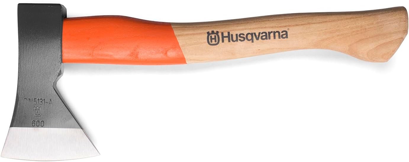 Husqvarna 14-Inch Multipurpose Axe, Felling Axe with Ash Wood Handle and Forged gallery