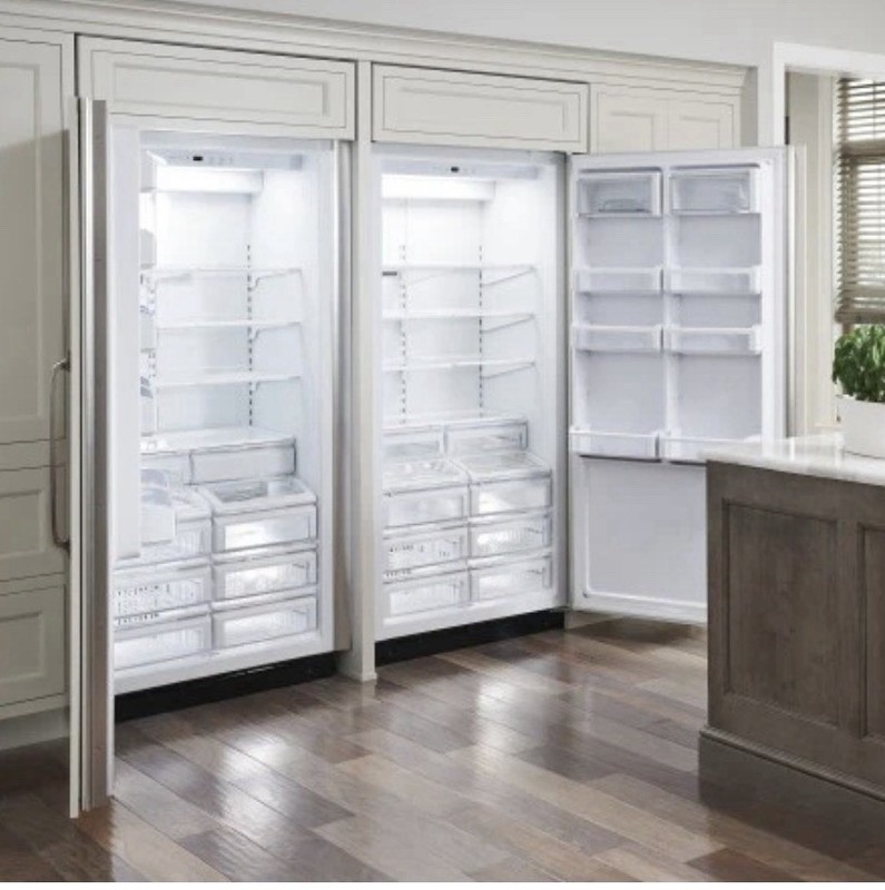 MONOGRAM 36” Column ZIR360NPLH Panel Ready Fridge Brand New Open Box Never Used! gallery