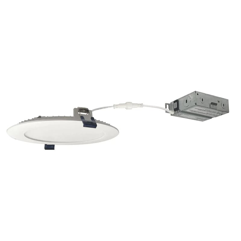 NORA NFLAT-R6TW 6IN Non-Metallic LED Downlight 1050 Lumens 27K/30K/35K/40K/50K gallery