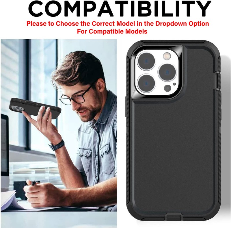 Shockproof Heavy Duty Case For iPhone 16 15 14 Plus 13 12 11 Pro Max Rug Cover gallery