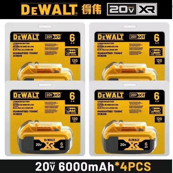 DEWALT Genuine 20V MAX FLEXVOLT 5Ah/6Ah Battery + Charger DCB606 DCB205 DCB206 gallery