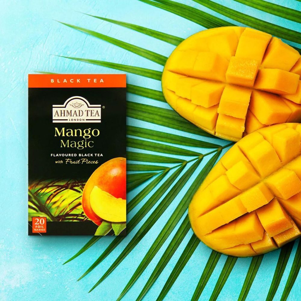 Ahmad Mango Magic Black Tea 20 foil tea bags gallery