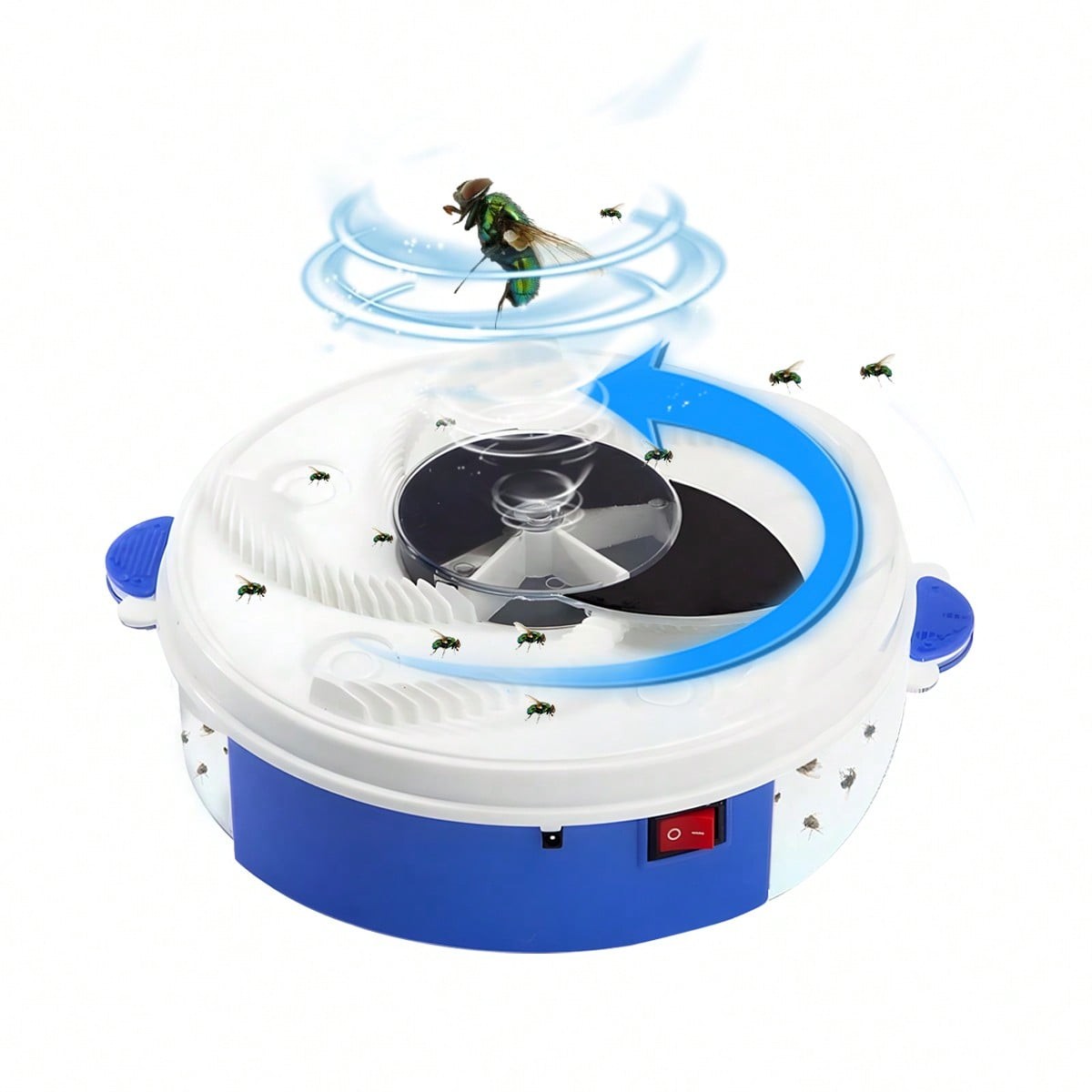 Electric FlyTrap Pest Device Gnat Flying Insect Trap Automatic FlyTrap Pest US gallery