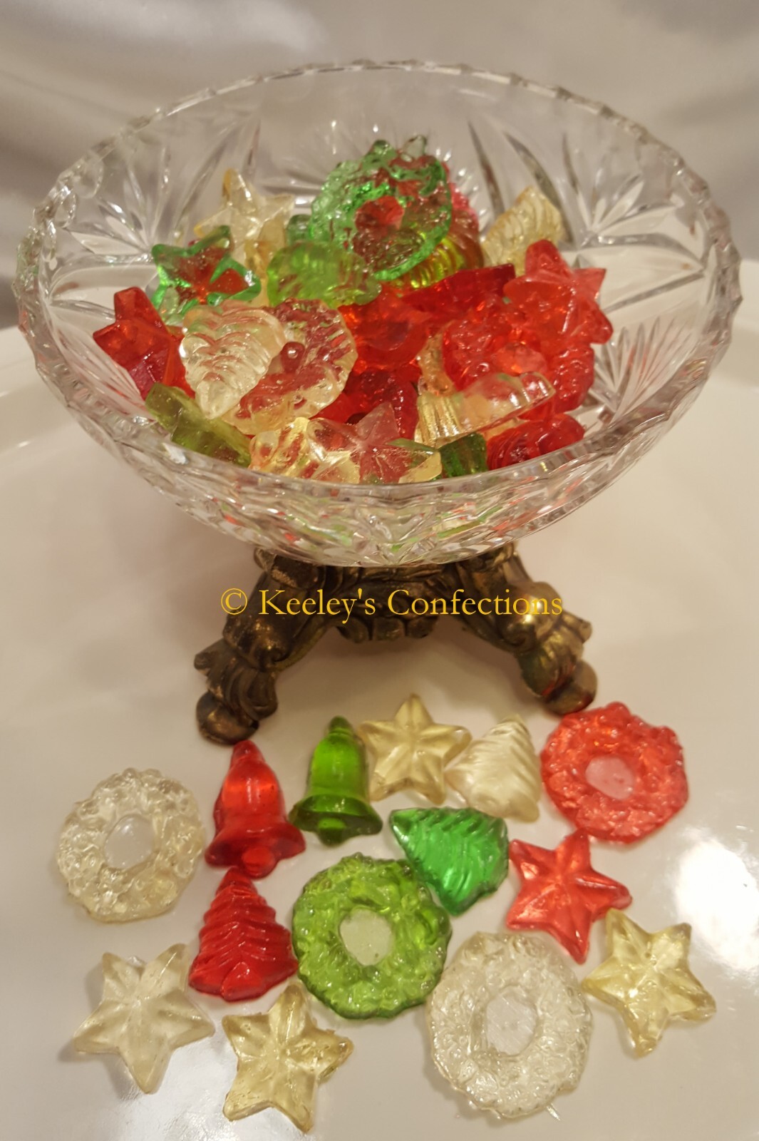 Christmas Holiday Mix Bite Sized Clear Toy Candy Edible Hard Candy 108 Count gallery