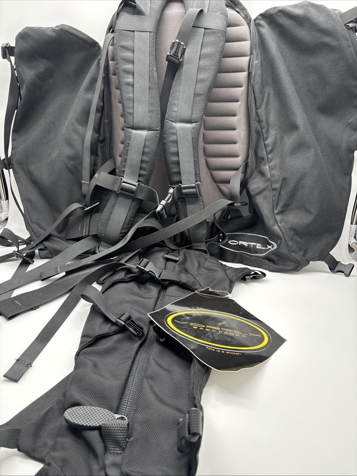 Vortex Expandable Backpack – Black