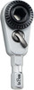 - 2-In-1 Mini Ratchet Wrench Adapter, 1/4" Hex Bit Holder and 1/4" Drive Socket gallery