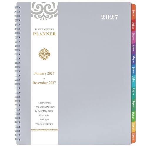 2027 Monthly Planner - JAN. 2027 - Dec. 2027 - 8.5" x 11" gallery