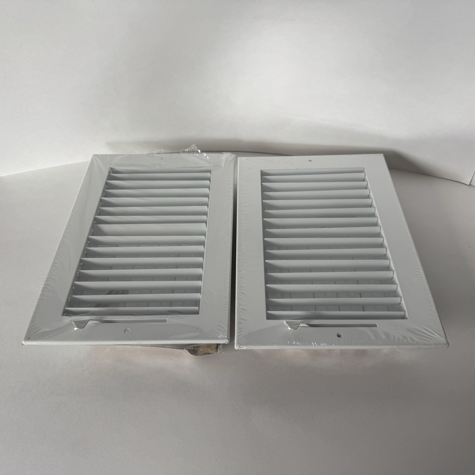 2 PACK Handua Steel Adjustable Air Supply Grille 10”WX6H” Duct Opening gallery