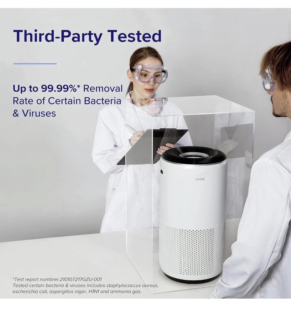 LEVOIT Air Purifiers for Home Large Room Up to 1980 Ft² in 1 Hr Core 400S-P gallery
