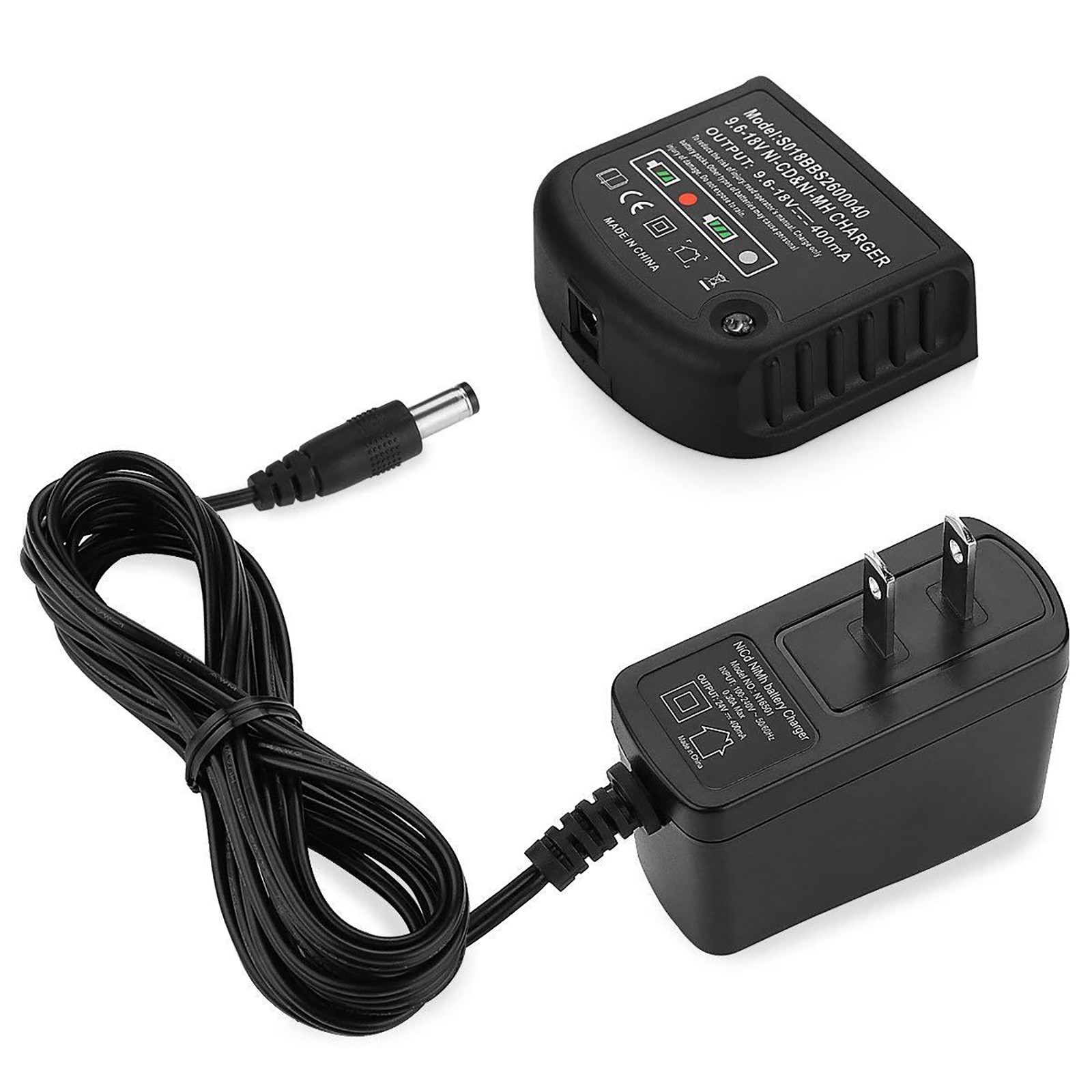 Replacement Charger for Black&Decker 18V 14V 12V 9.6V NiCad NiMh FS12B HPB12 gallery