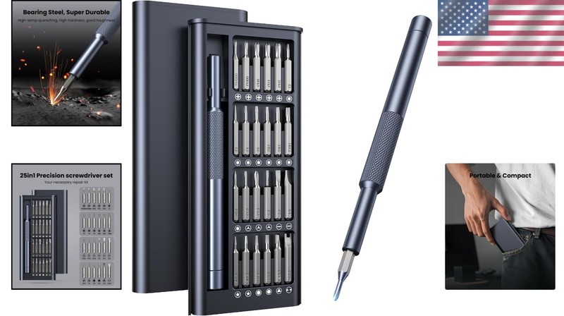 25-in-1 Precision Screwdriver Set Mini Repair Tool Kit for Phone Laptop Elect... gallery