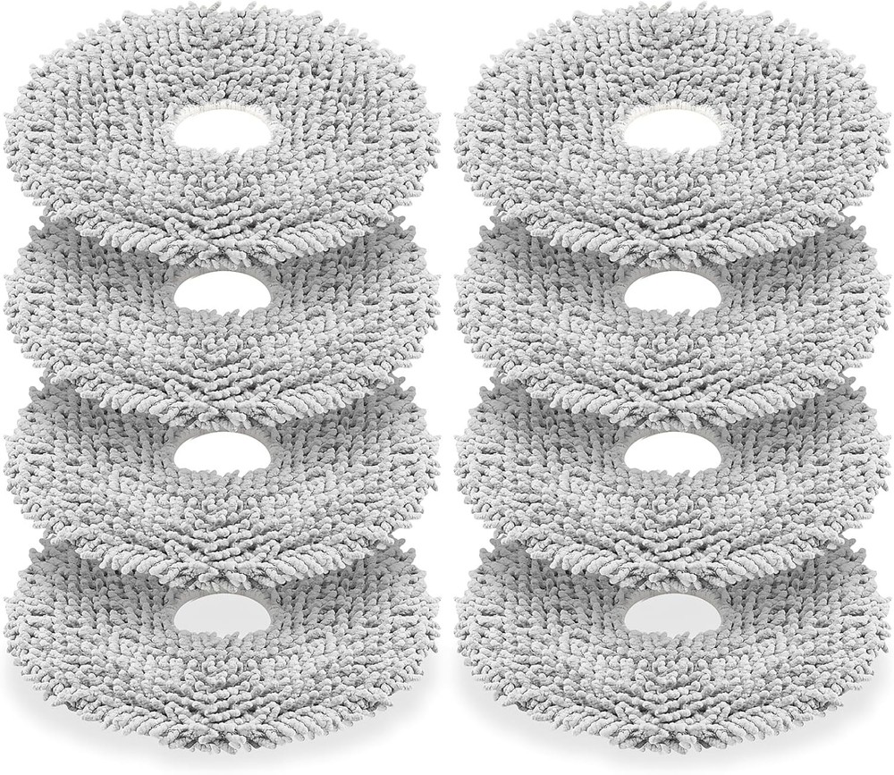 8 Pack Replacement Mop Pads Compatible with iRobot Roomba Plus 405 Combo / 505 C