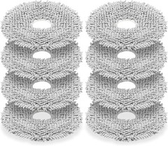 8 Pack Replacement Mop Pads Compatible with iRobot Roomba Plus 405 Combo / 505 C