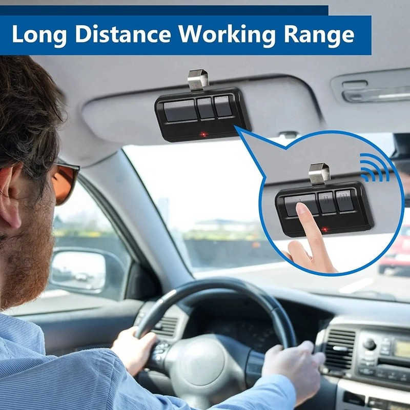 2-Pack Universal Garage Door Remote for Chamberlain LiftMaster 893LM 953EV gallery