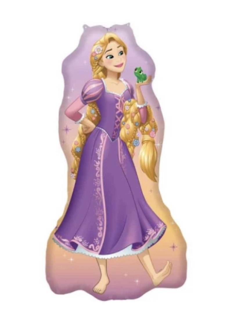 35 inch Princess Rapunzel Supersized Shaped Foil Balloon SKU: 97463 gallery