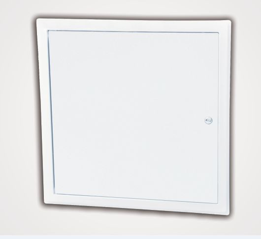 8" X 8" System B10 Metal Access Panel -White Powder Coat with Screwdriver Lock gallery