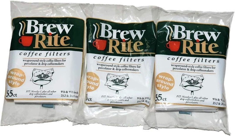 Brew Rite Rockline Wrap Around Percolator Coffee Filters (Pack of 3) gallery