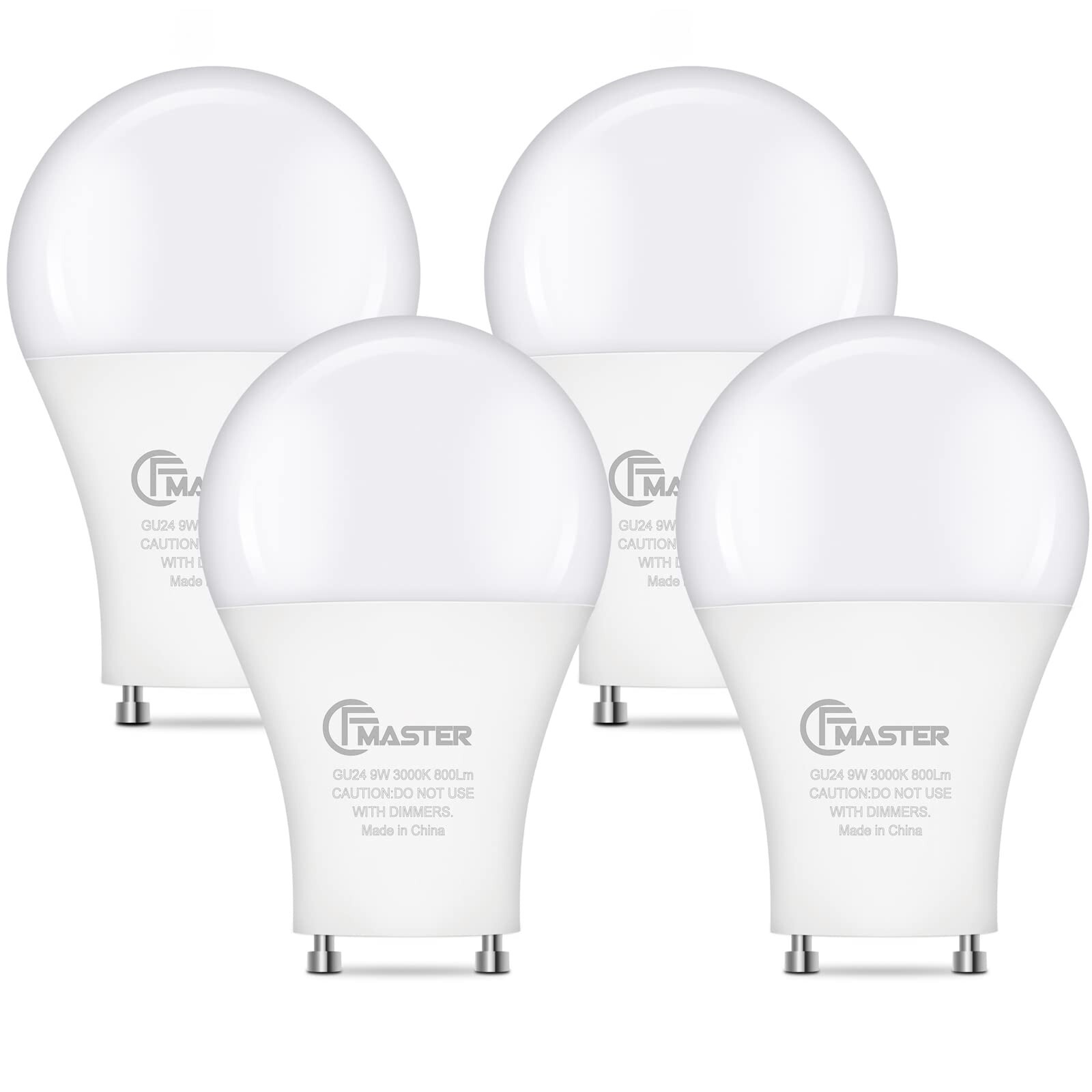 GU24 LED Light Bulb, 5000K Daylight, 9W(100W Equivalent), 800 Lumens, A19 Sha... gallery