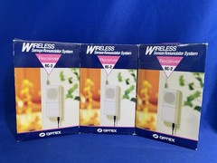 Optex Wireless RC-2FE Sensor Annunciator System Receiver 70 ft Range – Lot of 3