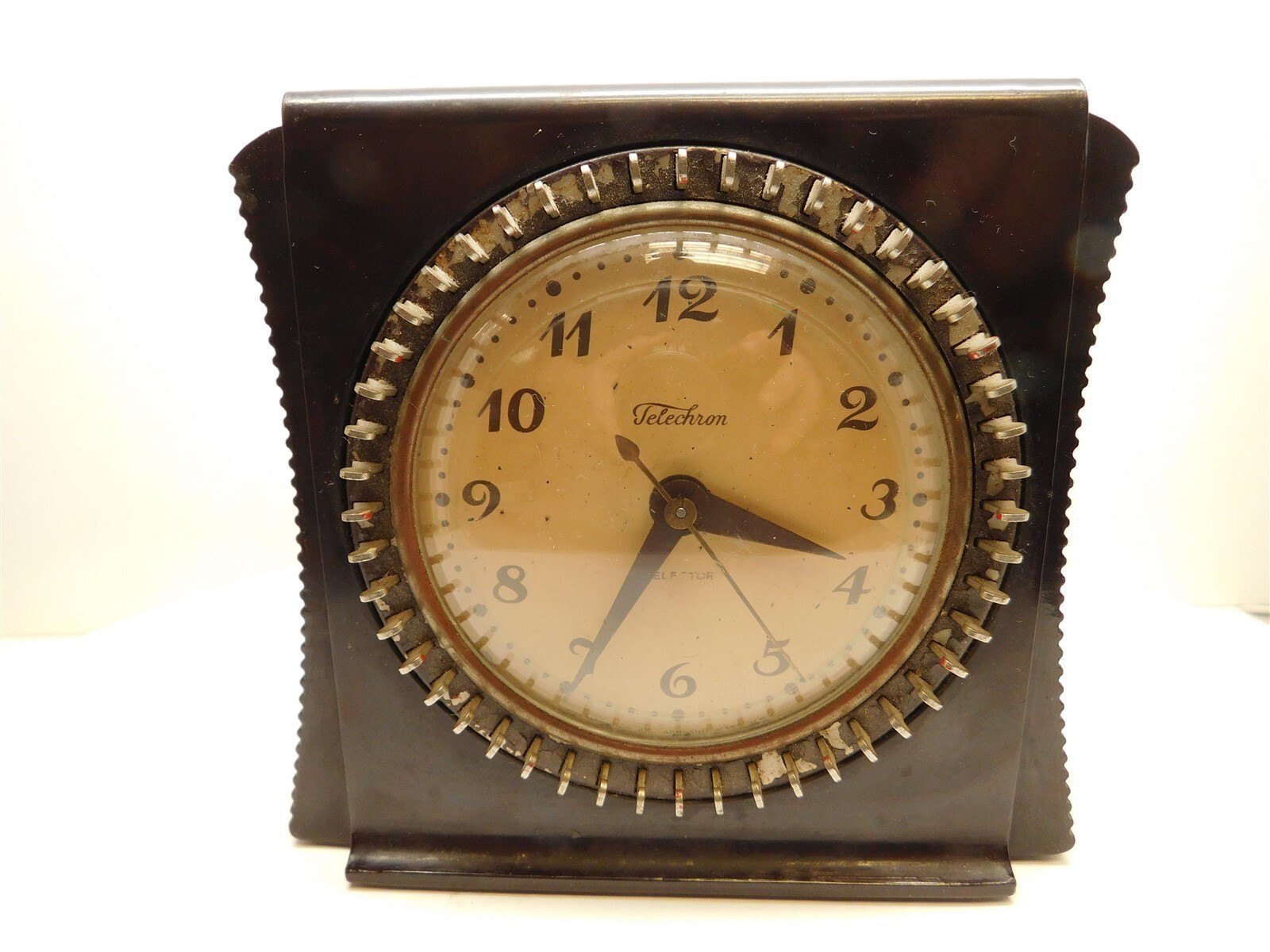 VINTAGE WORKING TELECHRON ELECTRIC CLOCK/TIMER 8H55 "THE SELECTOR" gallery