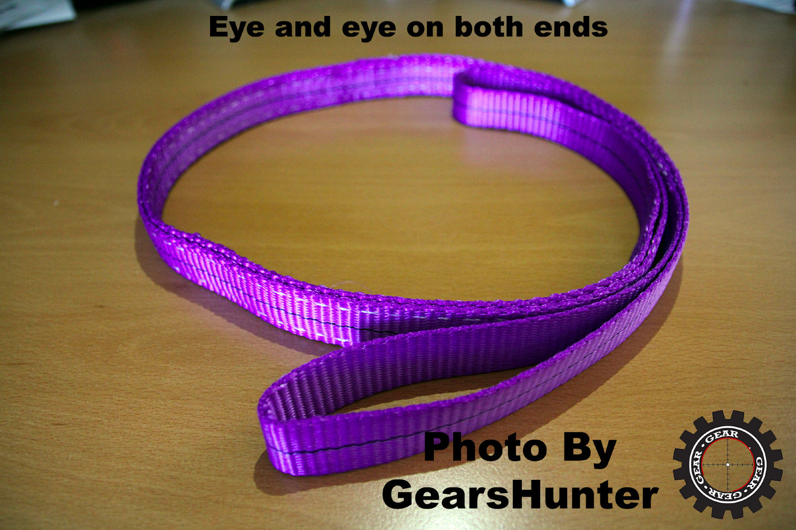 1" (Various Length) 2-Ply Nylon Web Sling Lift Tow Strap Heavy Duty 11000LBS gallery