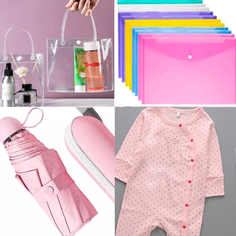 LBTEE Plastic Snap Fastener Kit with Plier Screwdriver Awl and Storage Pink gallery