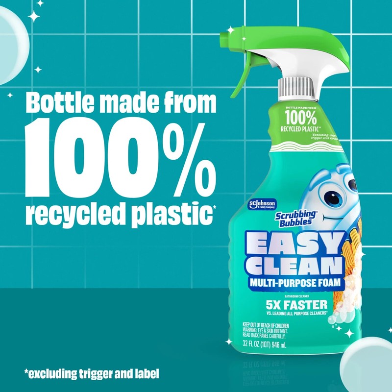 Easy Clean Multi-purpose Foam Bathroom Cleaner, 32 fl. Oz gallery