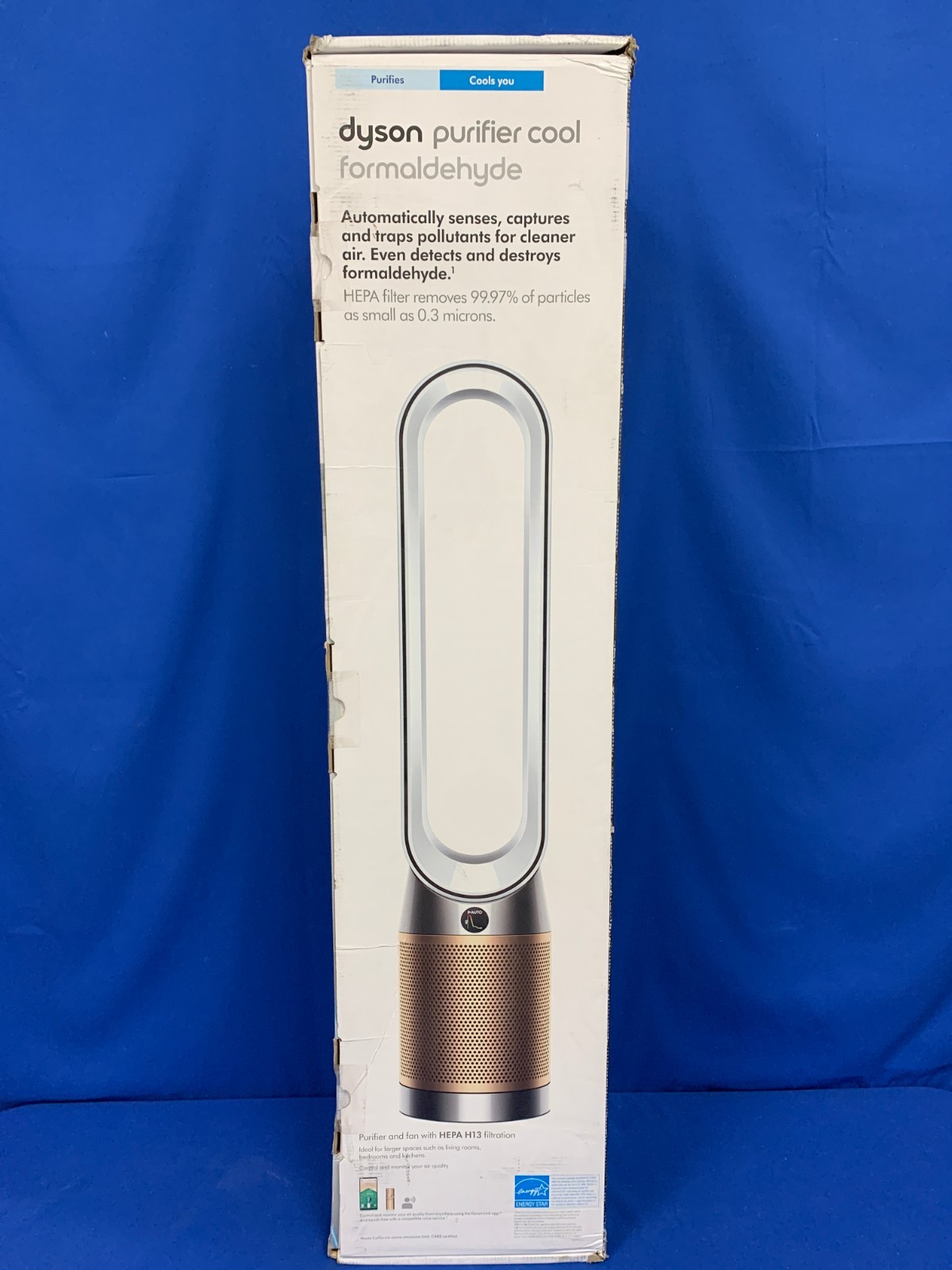 Dyson Purifier Cool Formaldehyde TP09 Purifying Fan - White/Gold HEPA Purifier gallery