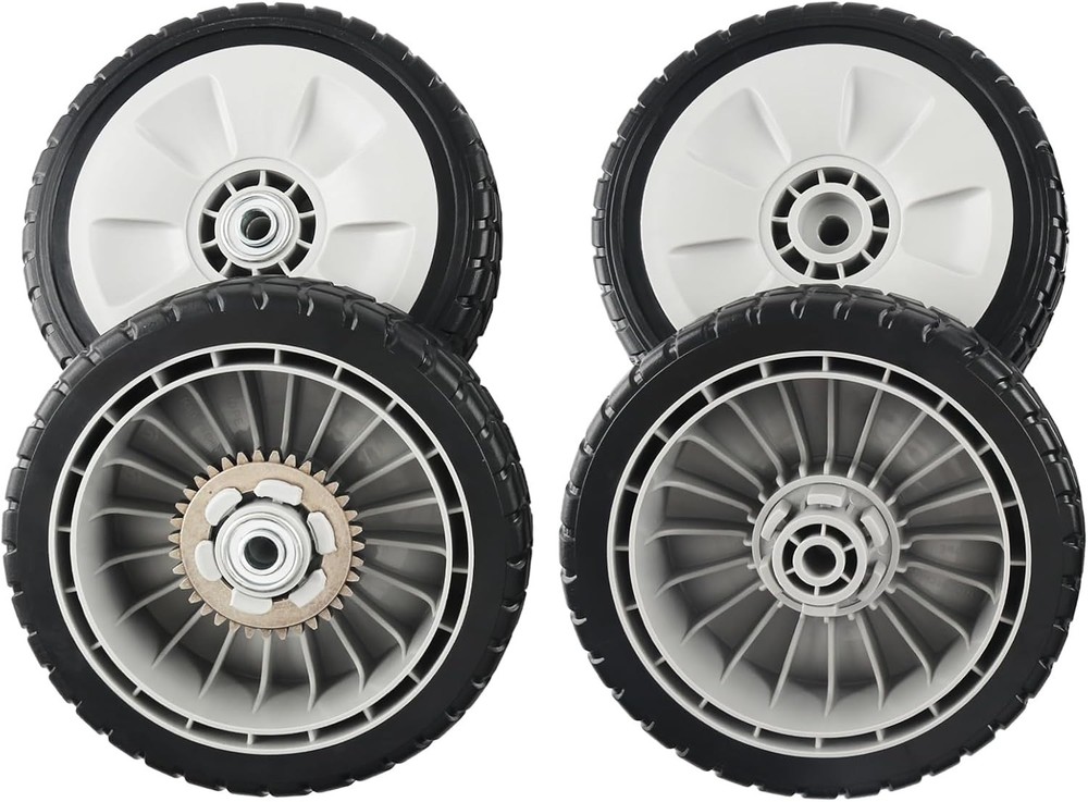Self Propelled Mower Front Rear Wheel Assembly Set Honda HRR216 HRT216 HRS216
