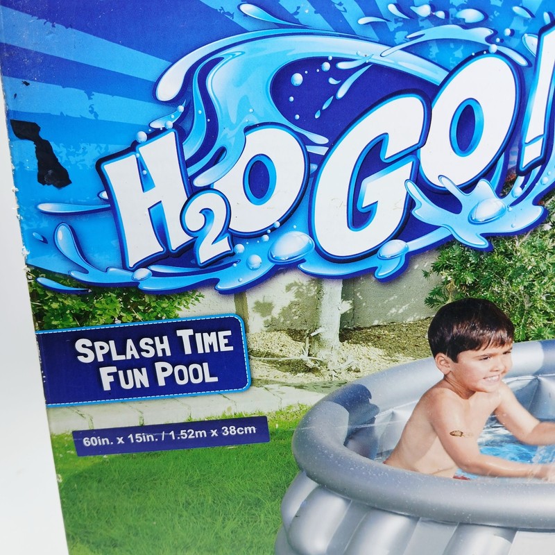 Splash Time Fun Pool Pad Wading Pool 60in X 15in H2O Go Underwater Adventure gallery