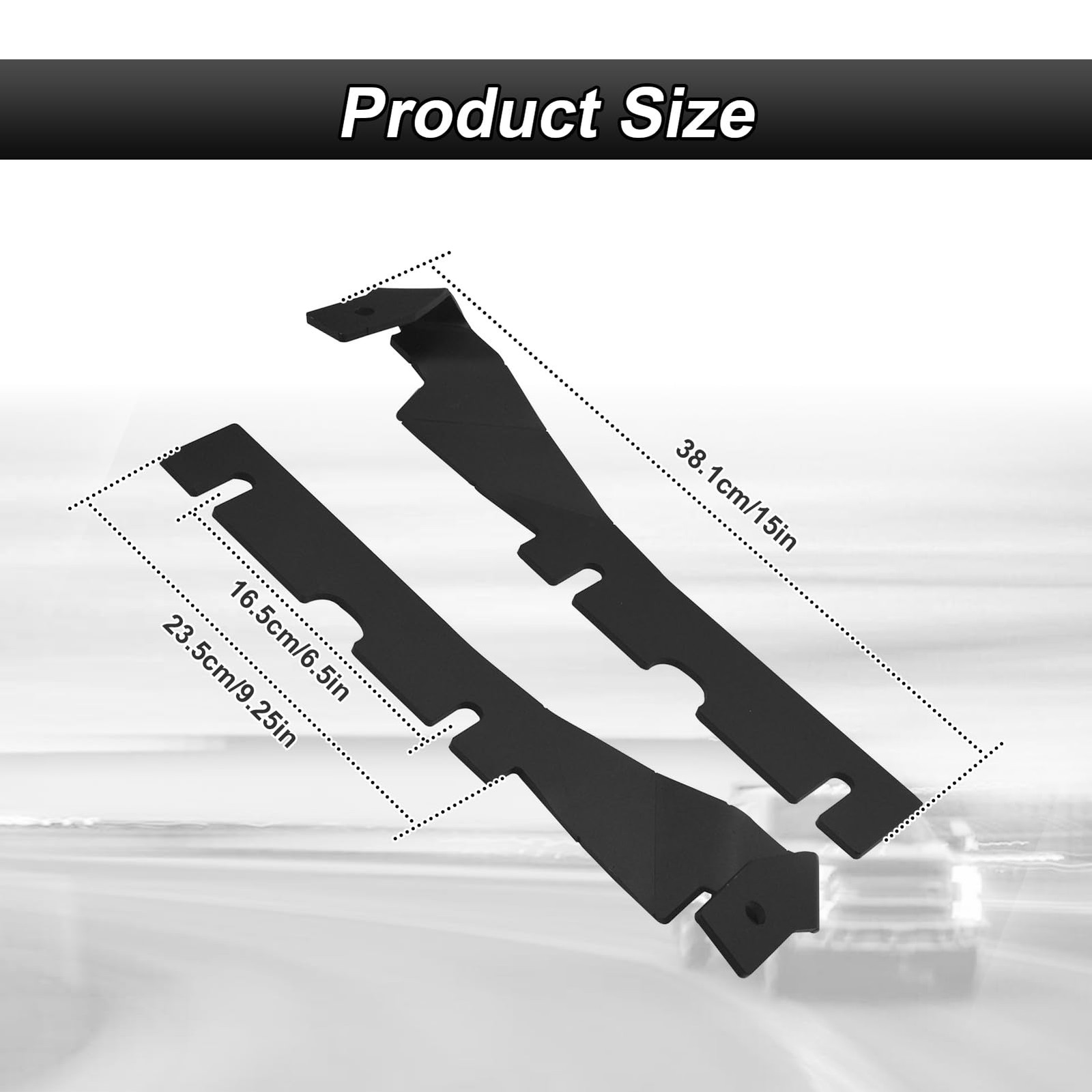 Upper Hood Mount Brackets Ditch LED Light Bracket Compatible with Dodge Ram 1... gallery