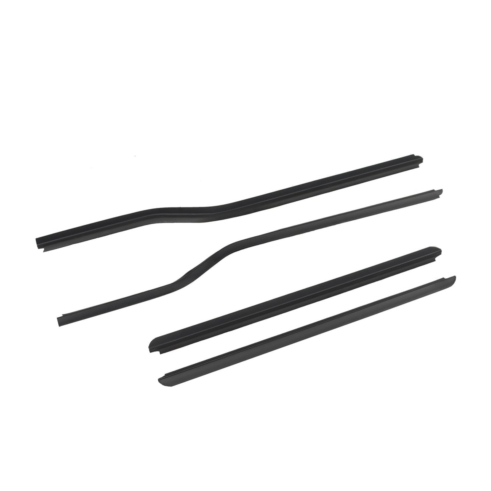 4PCS Window Weatherstrip Moulding Trim Seal Belt Kit Compatible with 19992016... gallery