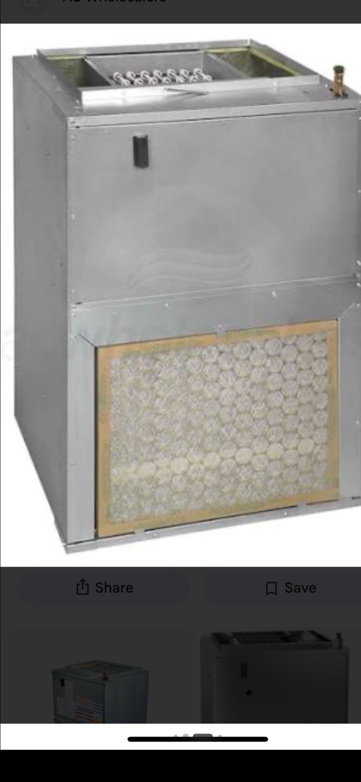 Goodman AWST36LU1410 Wall Mount Air Handler gallery