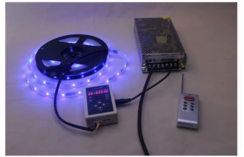 6803 RF Controller 133 Change for Dream Magic Color Chasing 5050 RGB LED Strip gallery