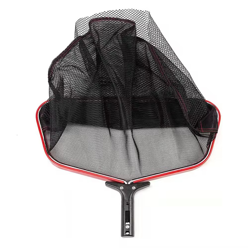 Pool Leaf Mesh Net 19.7" Larger Capacity Heavy Duty Pool Nets for Cleaning (Red) gallery