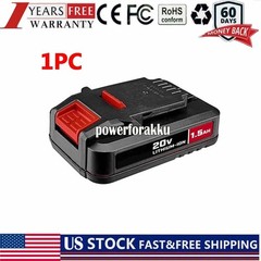 20V 1500mAh Hypermax rechargeable Lithium-Ion Battery for BAUER 20V 1.5AH tools